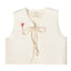 Crocus Flower Vest - Red