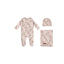 Vines Layette Set - Mauve