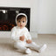 Crocus Flower Layette Set - Moss