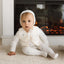 Crocus Flower Layette Set - Cloud Blue