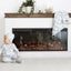 Vines Layette Set - Cloud Blue