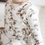 Vines Layette Set - White/Pink