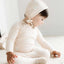 Floral Squares Layette Set - Mauve