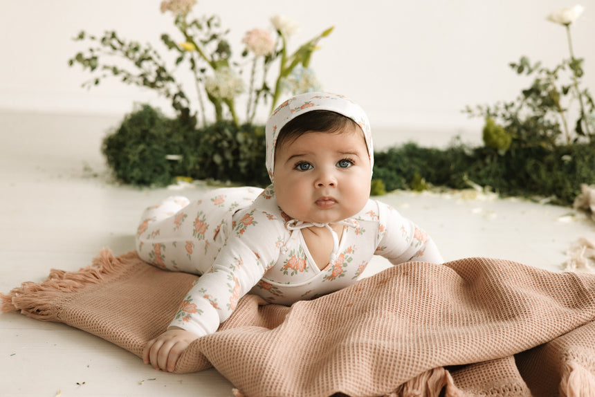 Waffle Swaddle - Mauve