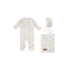 Crocus Flower Layette Set - Red