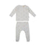 Embroidered Eyelet TWO PC White
