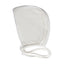 Lace Trim Bonnet - White