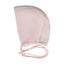 Lace Trim Bonnet - Pink