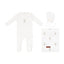 Floral Patch Layette Set - White/Yellow