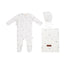 Sailboat Layette Set - White/Blue Colored