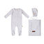 Stem Flower Layette Set - Lavender White