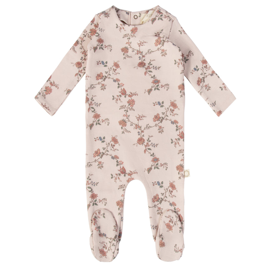 Vines Footie - Mauve