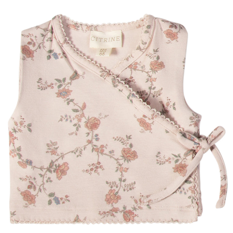 Vines Vest - Mauve