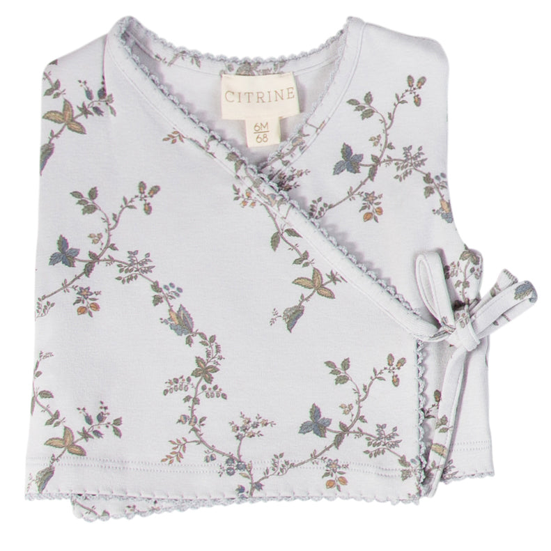 Vines Vest - Cloud Blue