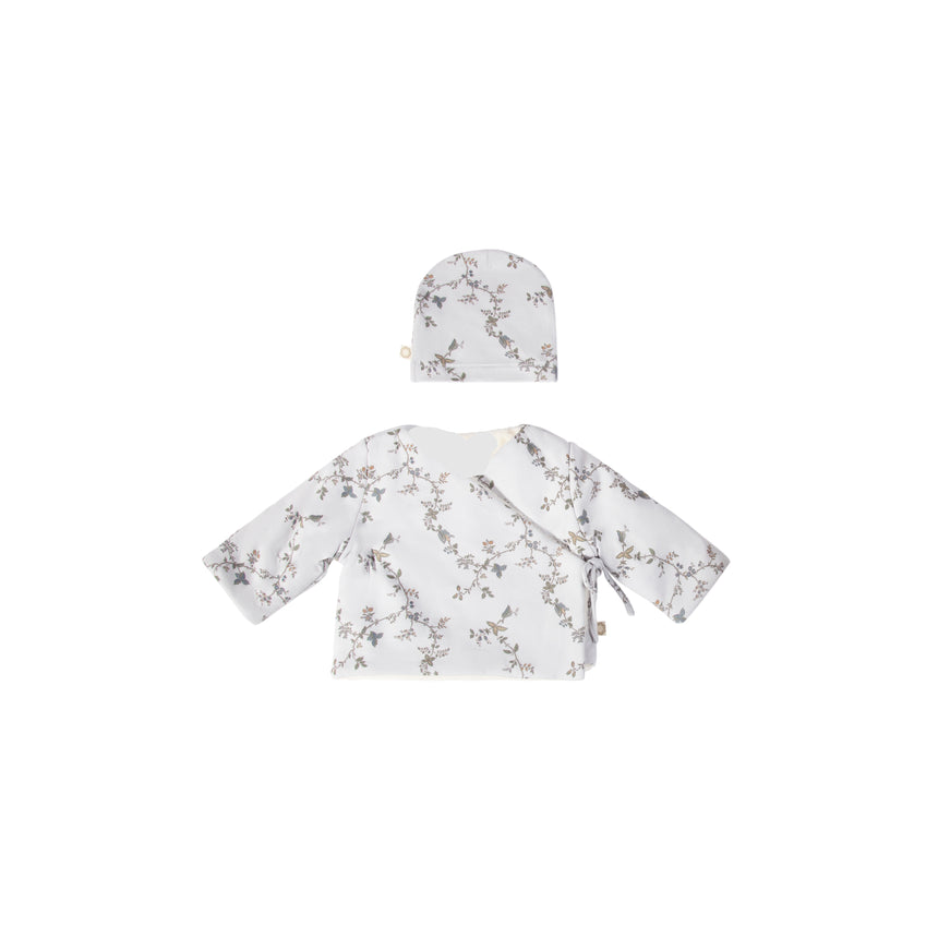 Vines Jacket & Beanie - Cloud Blue