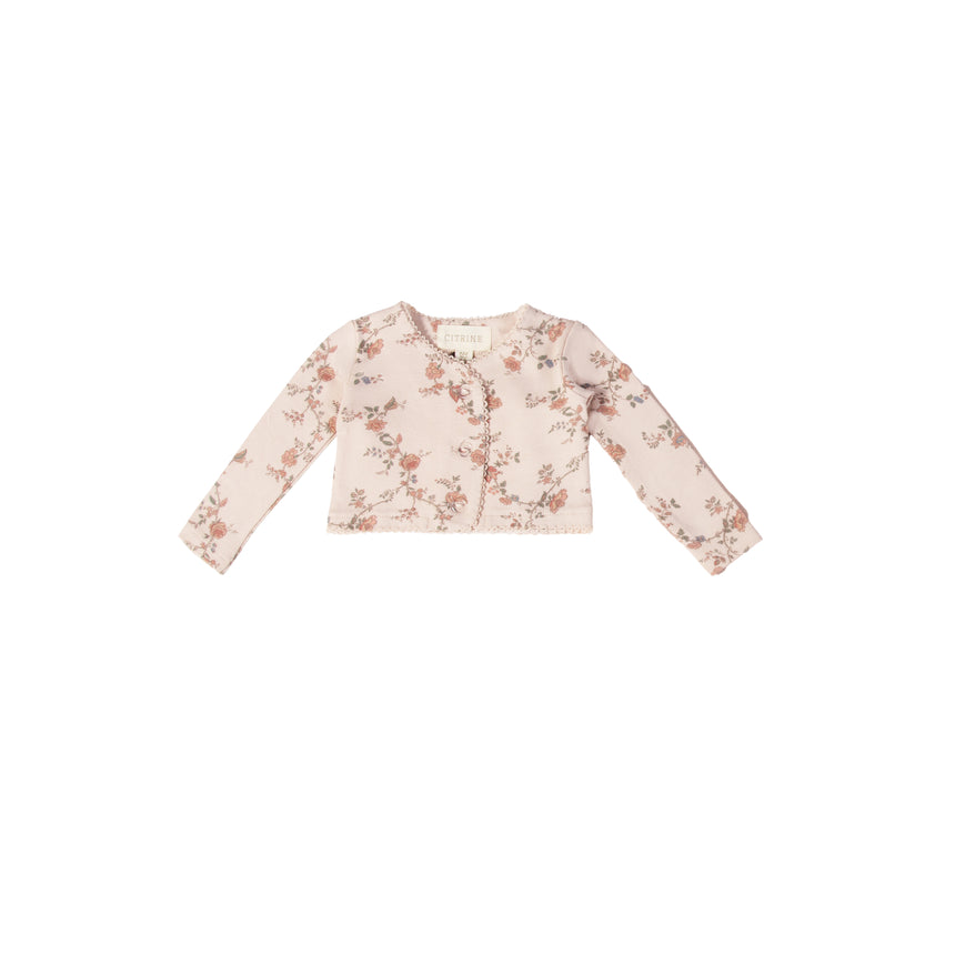 Vines Cardigan - Mauve