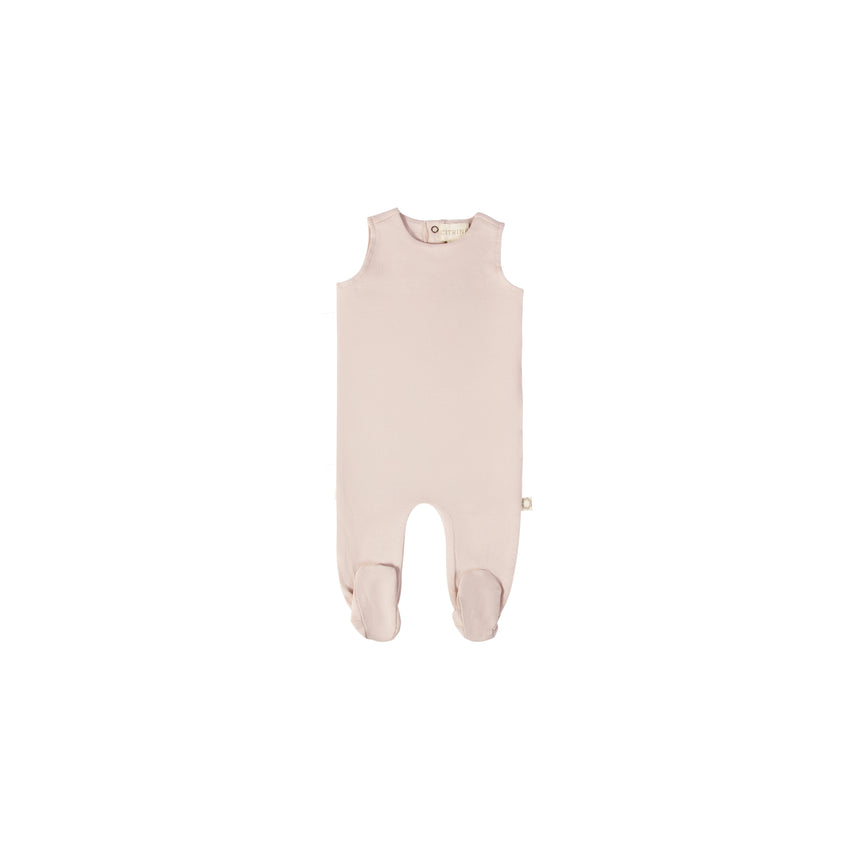 Vines Sleeveless Footie - Mauve