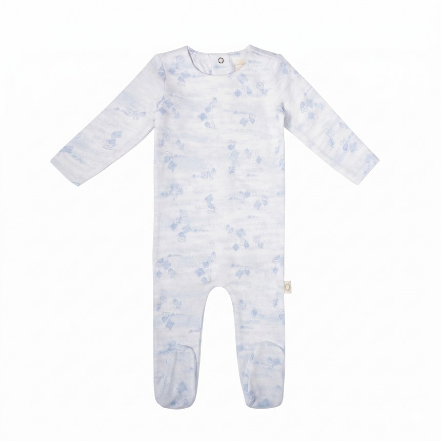 Princess Footie - Blue