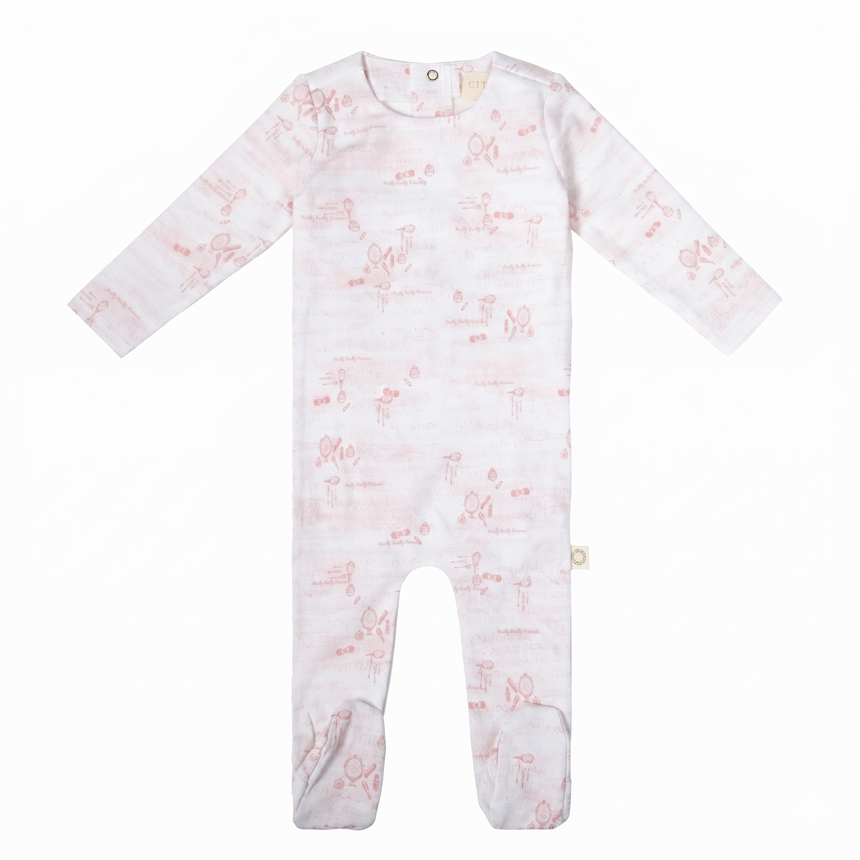 Princess Footie - Pink