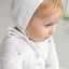 Baby's Breath Bonnet - White/Light Blue