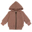 Textured Jacket Antique Rose